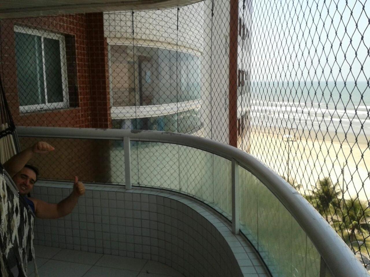 Апартаменти Frente Mar Piscina Churrasqueira Wifi Garagem Portaria 24Hs Solemar Екстер'єр фото